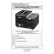 West Bend L5969 78500 Toaster manual cover