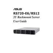 ASUS RS720-E6-RS12 Server manual cover