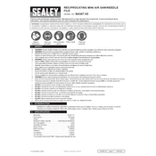 Sealey SA347.V2 Saw manual cover