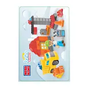 Mega Bloks Mattel Junior Builders DCK76 Construction Set manual cover