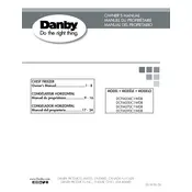 Danby DCFM036C1WDB Freezer manual cover