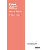 Canon GX6000 Series manual cover