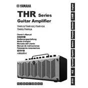 Yamaha THR5A Amplifier manual cover