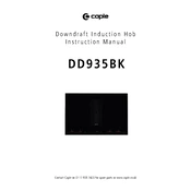 Caple DD935BK Hob manual cover