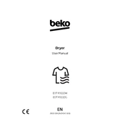 Beko B3T4911DG manual cover