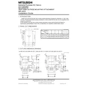 Mitsubishi MR-JACN Heat Sink manual cover