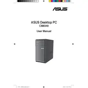 ASUS CM6340 CPU manual cover