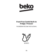 Beko BCFD373 manual cover