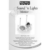 Fisher Price Mattel Sounds n Lights 71638 Monitor manual cover