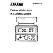 Flir Extech 380460 Tester manual cover