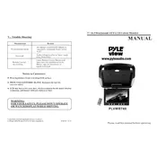 Pyle PLVWR740 Monitor manual cover