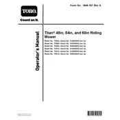 Toro Titan 54-inch 75315 Mower