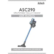 Aztech ASC290 Vacuum Cleaner manual cover