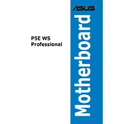 ASUS P5E WS Professional Motherboard manual cover