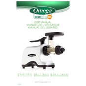 Omega TWN30S Juicer manual cover