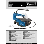 Scheppach Deco-Flex 4901402901 Saw manual cover