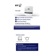 BT Broadband Extender 200 Add-On Extender manual cover