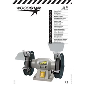 Woodstar GG 66 3903101000 Angle Grinder manual cover