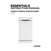 Currys Essentials CDW45W16 manual cover