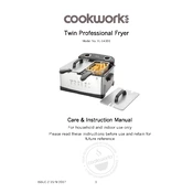 Cookworks 7241604 XJ-14301 Fryer manual cover