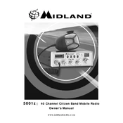 Midland 5001z manual cover