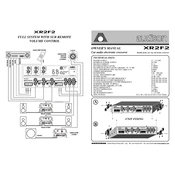 Audison XR2F2 Crossover manual cover