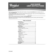 Whirlpool WFG745H0FE Range