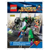 LEGO Super Heroes 6862-1 Construction Set manual cover