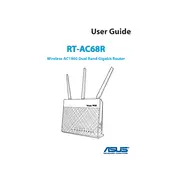 ASUS RT-AC68R Router manual cover