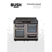 Bush 5544334 BFCX100DFSS Cooker manual cover