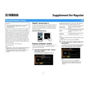 Yamaha Napster App manual cover