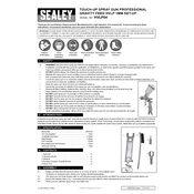 Sealey HVLP04 Spray Gun manual cover