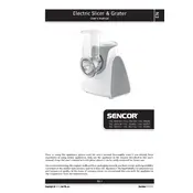 Sencor SSG 3500WH Slicer manual cover