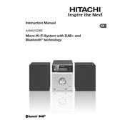 Hitachi AXM525DBE manual cover