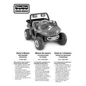 Power Wheels Mattel Arctic Cat Prowler X0073 Toy manual cover