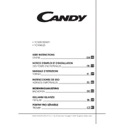 Candy FCXM625X manual cover