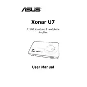 ASUS Xonar U7 Sound Card manual cover