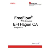 Xerox FreeFlow Web Services EFI Hagen OA Ver.6.0 Software manual cover