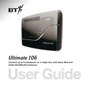 BT Ultimate 106 Extender manual cover