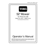 Toro ProLine 52-inch 30767 Mower manual cover