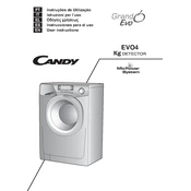 Candy EVO4 1274LW3-S manual cover