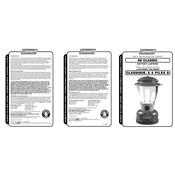 Coleman 8D Classic Battery Lantern 2000000864 manual cover