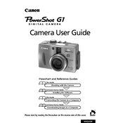 Canon PowerShot G1 manual cover