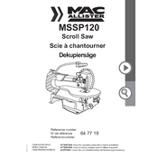 Mac Allister MSSP120 3901404967 647719 Saw manual cover