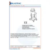 Blastrac BDC130 LP Dust Collector manual cover