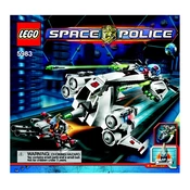 LEGO Space Police 5983 Construction Set manual cover