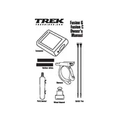 Trek Fusion C Bike Computer manual cover