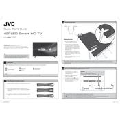 JVC LT-48K770 manual cover