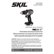 Skil HD6294B-00 Drill manual cover