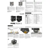 be quiet! Pure Rock 2 Cooler manual cover